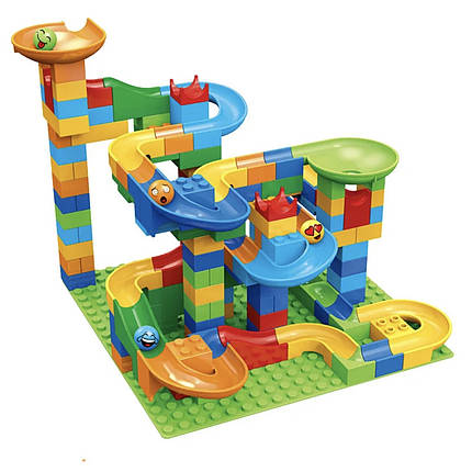 Конструктор для дітей 174 кубиків дитячий конструктор, фото 1