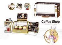 Игровой набор "Кофейня" (кофе-аппарат, разнообразные аксессуары, в коробке) 818-275
