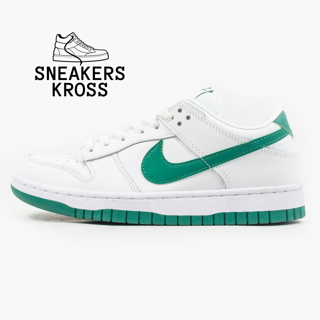 Nike SB Dunk Low Green Noise, Мужские кроссовки Найк СБ Данк белые ...