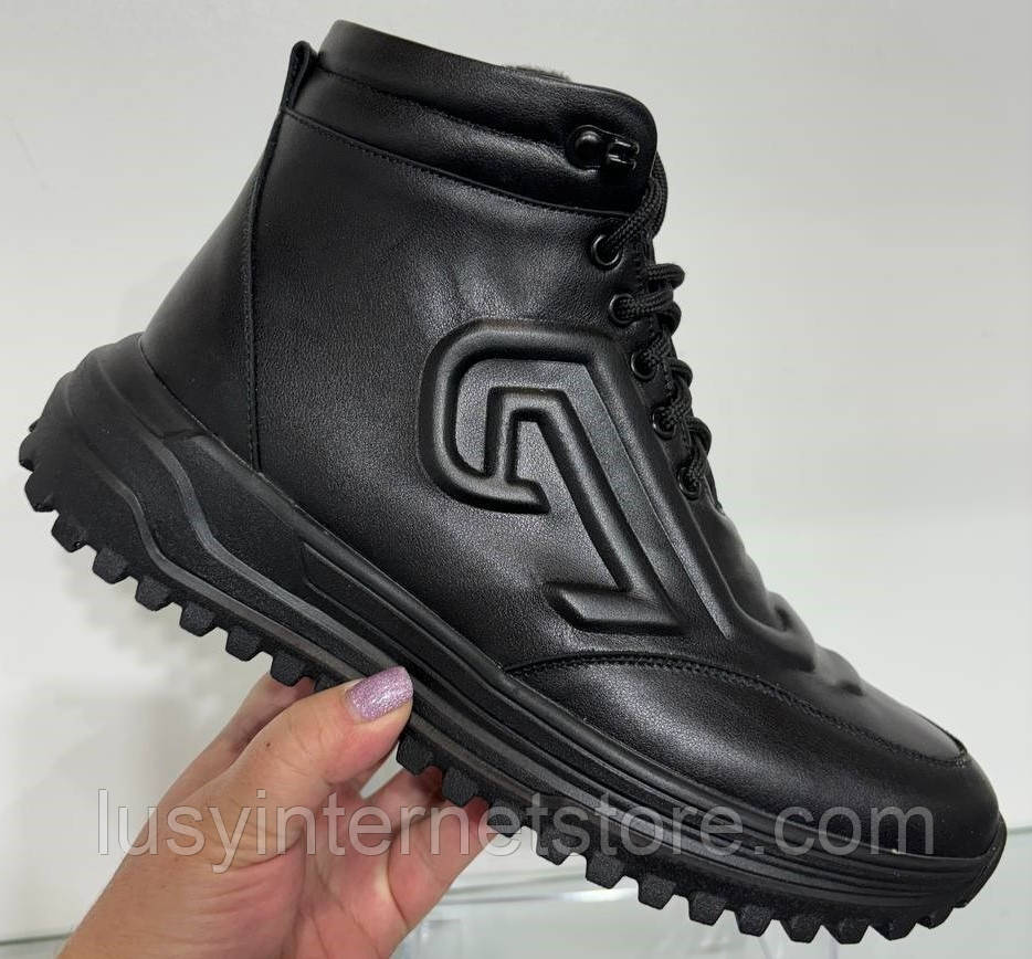 Черевики жіночі шкіряні від виробника модель ТН24-209ДБ-1, фото 1