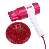 Набір для укладання волосся 3в1 (фен, плойка велика, плойка маленька) ENZO-139, фото 4