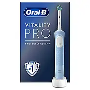 Електрична зубна щітка Braun Oral-B D103 Vitality PRO Blue, фото 6