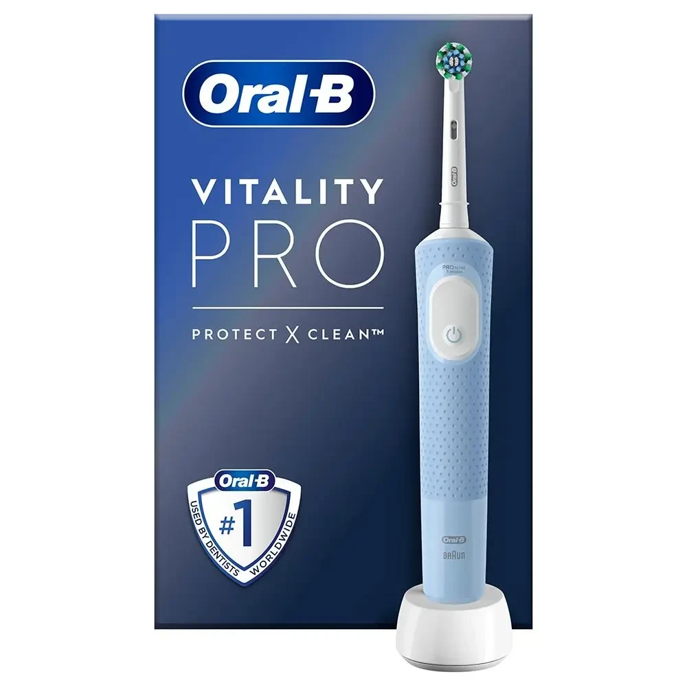 Электрическая зубная щетка Braun Oral-B D103 Vitality PRO Blue - фото 6 - id-p2098442817