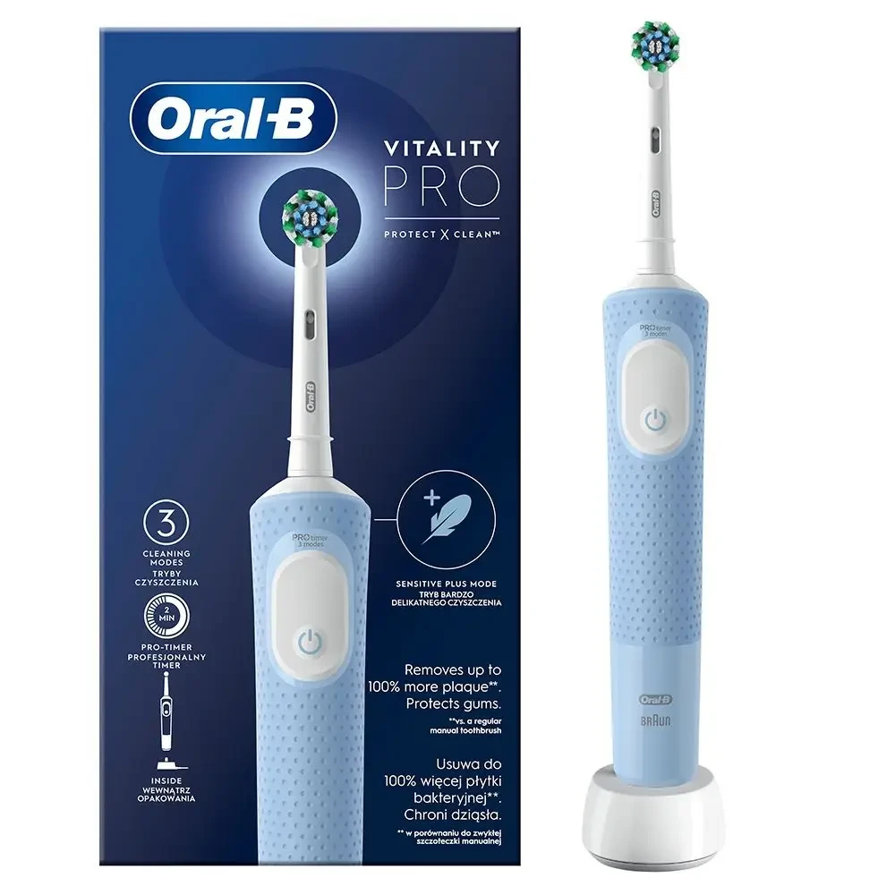 Електрична зубна щітка Braun Oral-B D103 Vitality PRO Blue