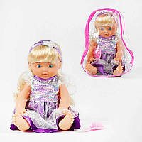 Кукла с аксессуарами YL 1711 K-G расческа, 36 см, в рюкзаке