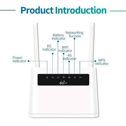 4G LTE Wi-Fi роутер R9 з батареєю 6000 mAh, фото 3