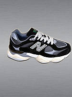 Женские кроссовки New Balance 9060 .Подростковые кроссовки Нью Бэленс 9060 . кожа.натуральный замш.