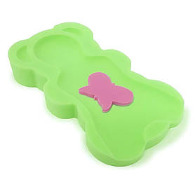 Поролонова вкладка Badum Maxi в дитячу ванну з анатомічною виїмкою Mumlove Зелений