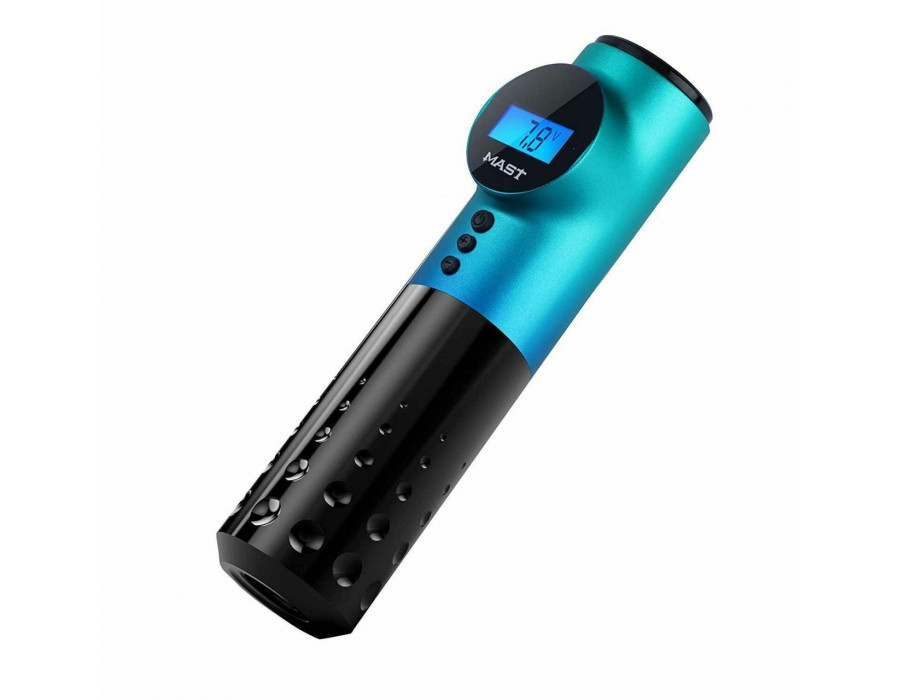 Бездротова тату машинка MAST Archer від Dragonhawk (Blue)