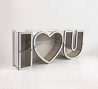 Коробочка на подставке "I Love You"