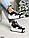 36,40рр!!!! Жіночі стильні кросівки на платформі Чорно-білі, фото 8
