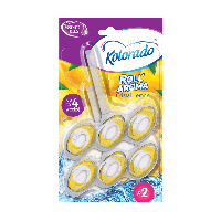 М/з для унітазу підвісний блок Kolorado 2підв./уп Roll' Aroma Cristal Lemon