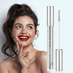 Водостійка туш для вій зі срібними блискітками ICVC Diamond Eyelash / Туш із глітером