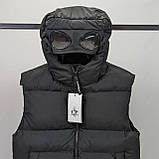 Чоловічий жилет CPCompany CK6727 чорний XL, XXL, фото 6