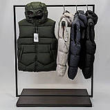 Чоловічий жилет CPCompany CK6727 чорний XL, XXL, фото 5