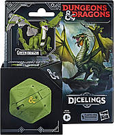 Фигурка Трансформер Кубик D20 и Зеленый Дракон Подземелье и Драконы Green Dragon Hasbro F6754