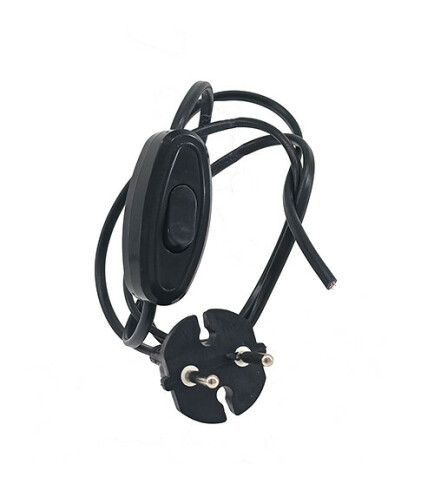 Шнур для бра Чорний 1,5 метра YK796B (50), фото 1