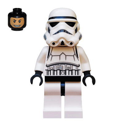

Фигурка Lego Star Wars Империя Stormtrooper Detailed Armor Patterned Head Dotted Mouth Pattern sw0366 1 1шт