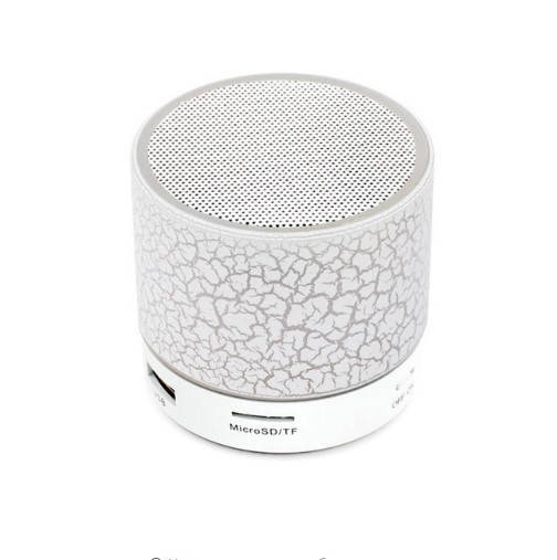 

Mini speaker MP3 колонка Bluetooth с подсветкой Белый