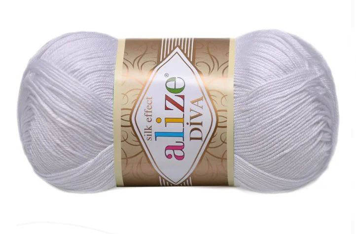 

Alize Diva, Белый №55