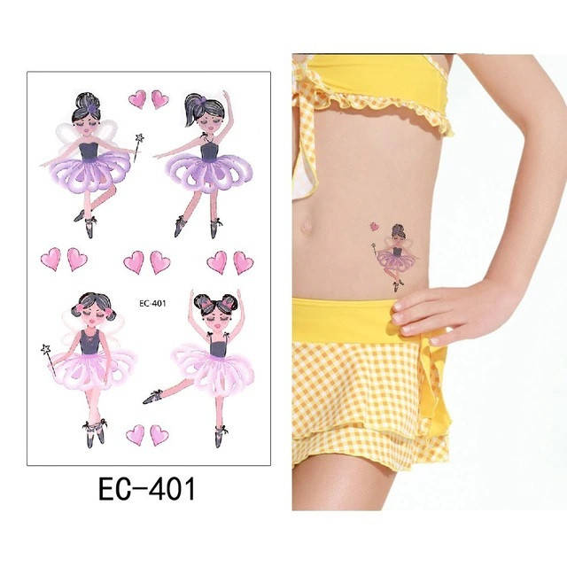 

Флеш тату, 12*8 см. Временная. Переводная. Детская. EC-401 (S)