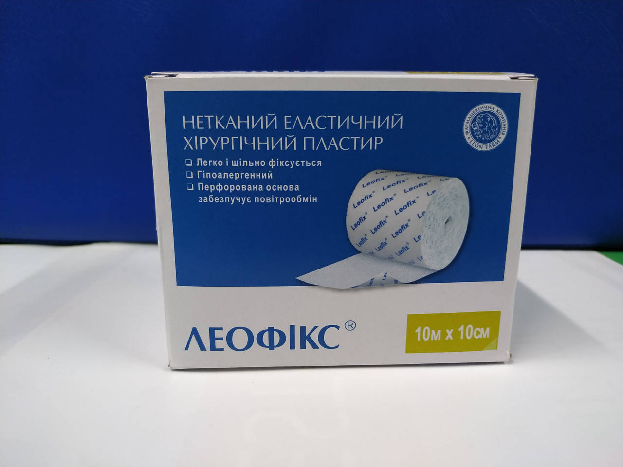 

Пластырь Леофикс 10х10, телесн . картон. уп., на неткан. основе хирургический