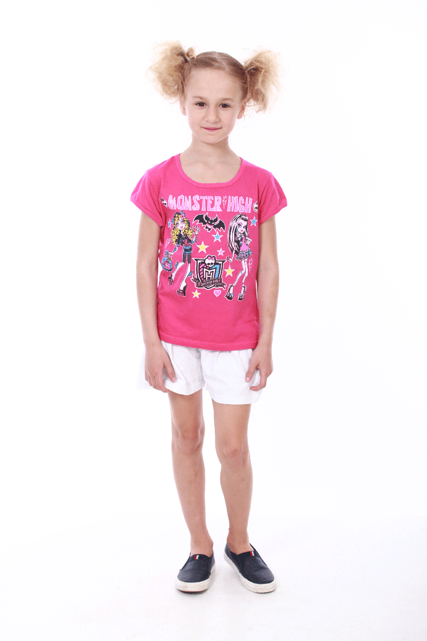 

Футболка для девочек Monster High кулир, Разные цвета