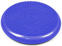 Подушка балансировочная массажная EasyFit (Изифит) синяя