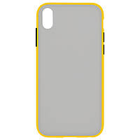 Чохол Goospery Case Apple iPhone X, XS жовтий