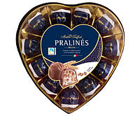Шоколадные конфеты Maitre Truffout Pralines Сердце с кремовой начинкой 165 г