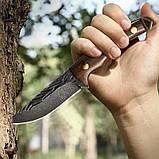 Туристичний, похідний ніж із неіржавкої сталі 5Cr15MoV. Кований. Sharp Claw, фото 10