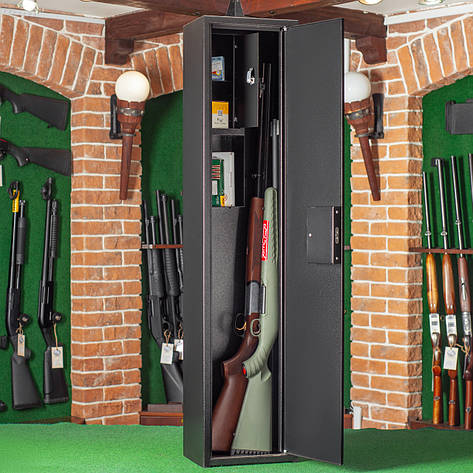 Сейф збройовий ШОО-1250, чорний BF, фото 1