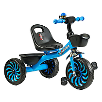 Дитячий 3-х колісний велосипед для хлопчика Best Trike блакитний від 2х років
