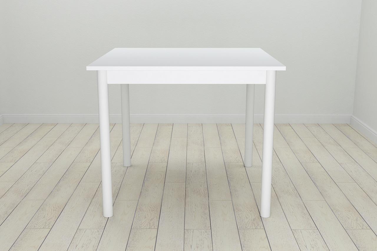 Стол кухонный Ferrum-decor Агата 75x90x90 Белый ДСП Белое 16мм (AGA0022) - фото 3 - id-p2098372701