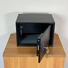 Пістолетний сейф SP-250G з горизонтальними відділеннями BF, фото 2