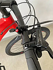Велосипед гірський Crosser МТ-041 29" рама 19" (2*12) LTWOO AIR fork Сіро-червоний, фото 2
