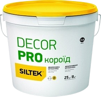 Штукатурка декоративная Siltek Decor Pro, 2,0мм, короед, 25 кг