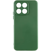 Чехол Silicone Cover Lakshmi Full Camera (A) для Huawei Honor X8a Full camera, Зелений/Dark green