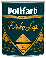 Эмаль Polifarb DEKOLUX белая, 2,2 кг