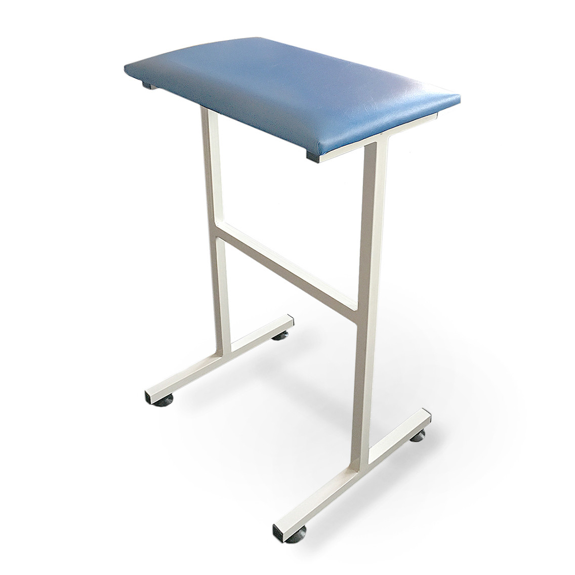 Маніпуляційний металевий столик для забору крові та ін'єкцій медичний з оббивкою С3К Омега