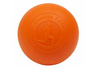 Мячик для массажа 6.5 см EasyFit (Изифит) каучук оранжевый