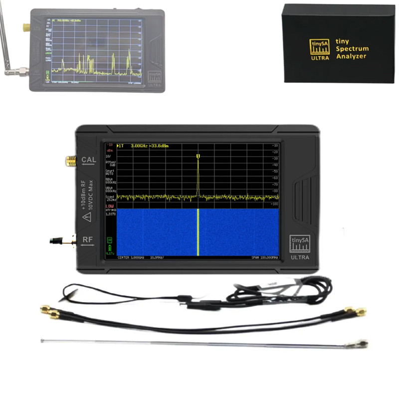 Аналізатор частот спектроаналізатор 100 кГц — 5.3 Гц (6ГГц), TinySA Ultra