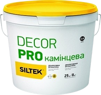 Штукатурка декоративная Siltek Decor Pro, 2,0мм, камешковая, 25 кг