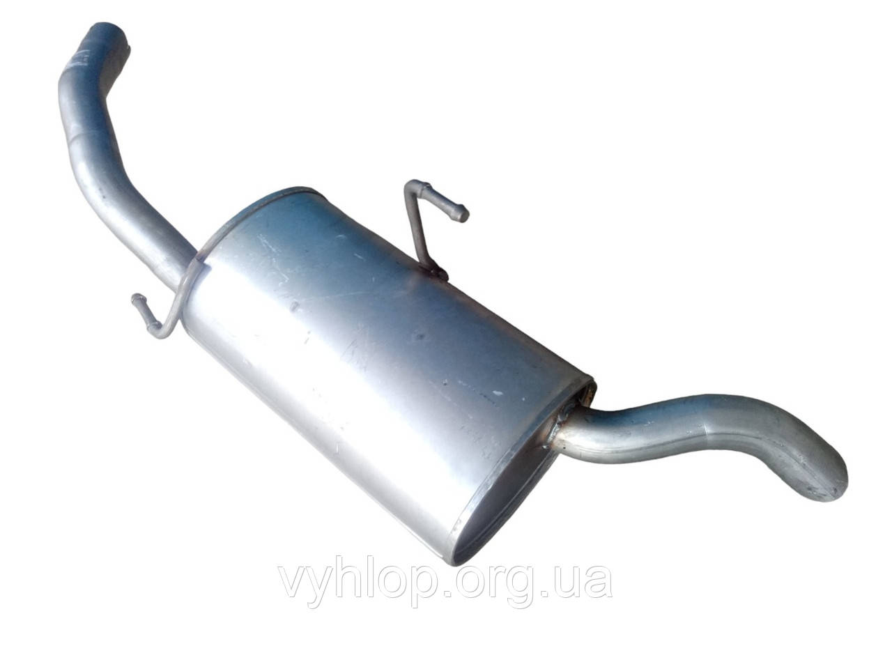 Глушник Сітроен Джампі (Citroen Jumpy) 1.9 D 00-07 Польща (04.120) Polmostrow алюминизированный