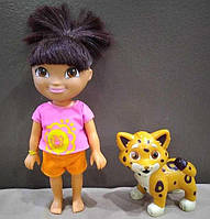 Лялька Даша мандрівниця та Ягуар Mattel 2009 Doll Dora the Explorer