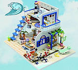 Румбокс Будиночок біля моря Blue Coast інтер'єрний конструктор DIY mini house М032, фото 5
