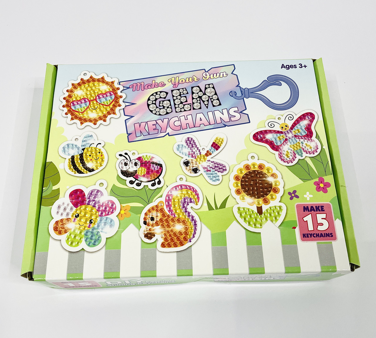 Алмазна мозаїка-набір брелків пластикових, фото 1