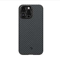 Чехол накладка PITAKA MagEZ Case 3 Twill 1500D для iPhone 14 Pro Black-Grey (LI1401P)