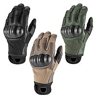 Тактические кевларовые сенсорные перчатки Spy Optics Harrier Tactical Gloves 92000 Medium, Чорний