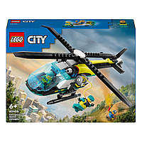 Конструктор Вертолет аварийно-спасательной службы LEGO 60405, 226 деталей, World-of-Toys